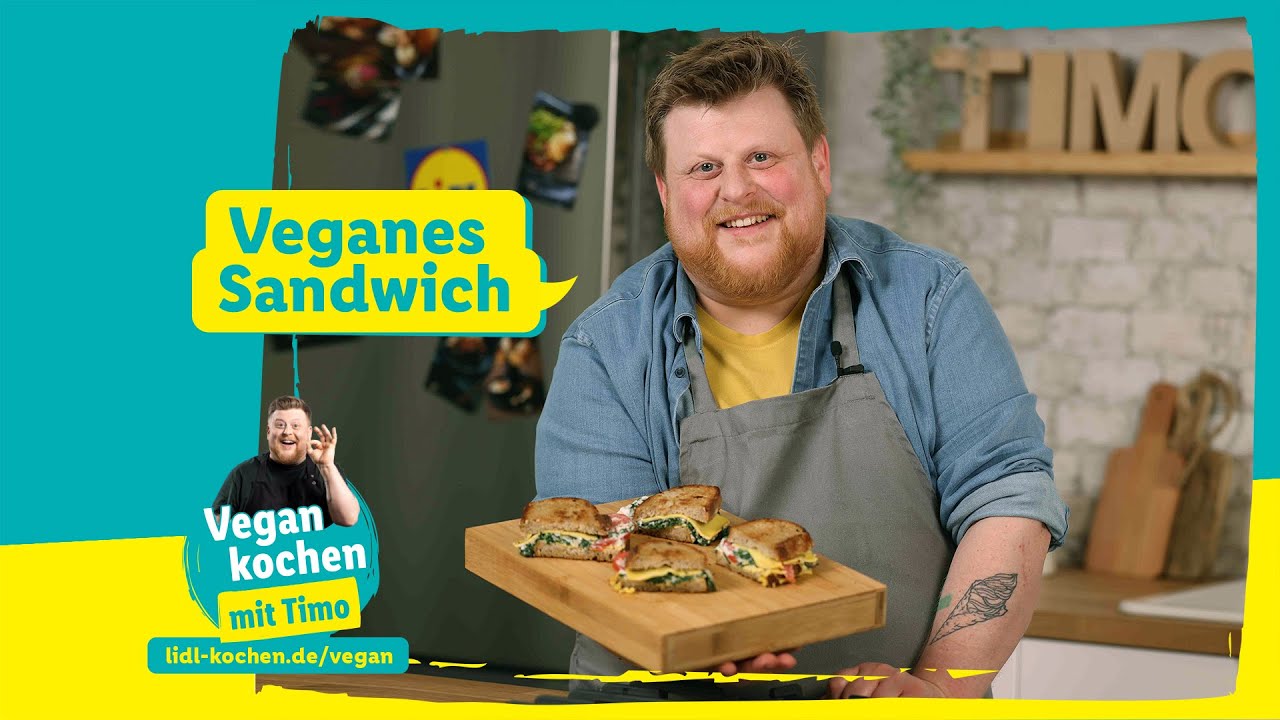 Vegan kochen mit Timo | Veganes Sandwich