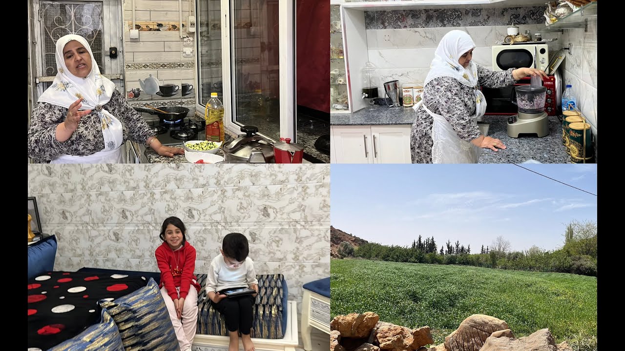 الله يسهل الشدائد 🥺روتين  مختلف مع طبق بنة روعة❤️✨0551214079 0771348383