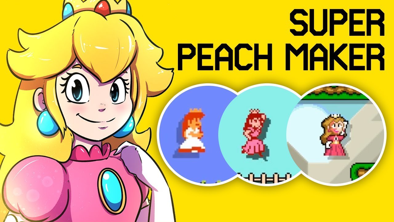 SUPER PEACH MAKER - A PEACH É JOGÁVEL NO MARIO MAKER!