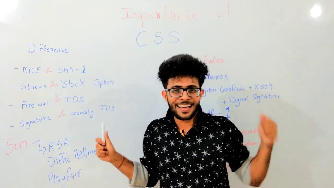 How to Pass in CSS ( Cryptography and Security System  ) | Importance | Strategy