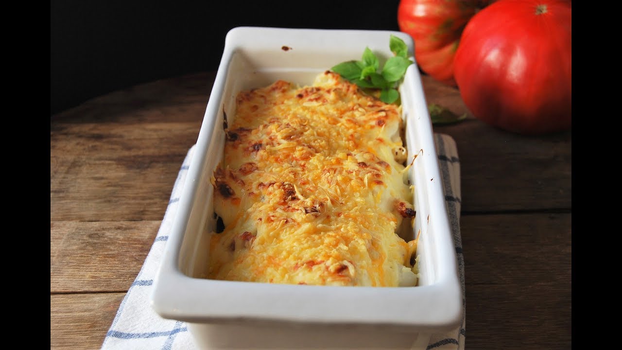 Coliflor con bechamel