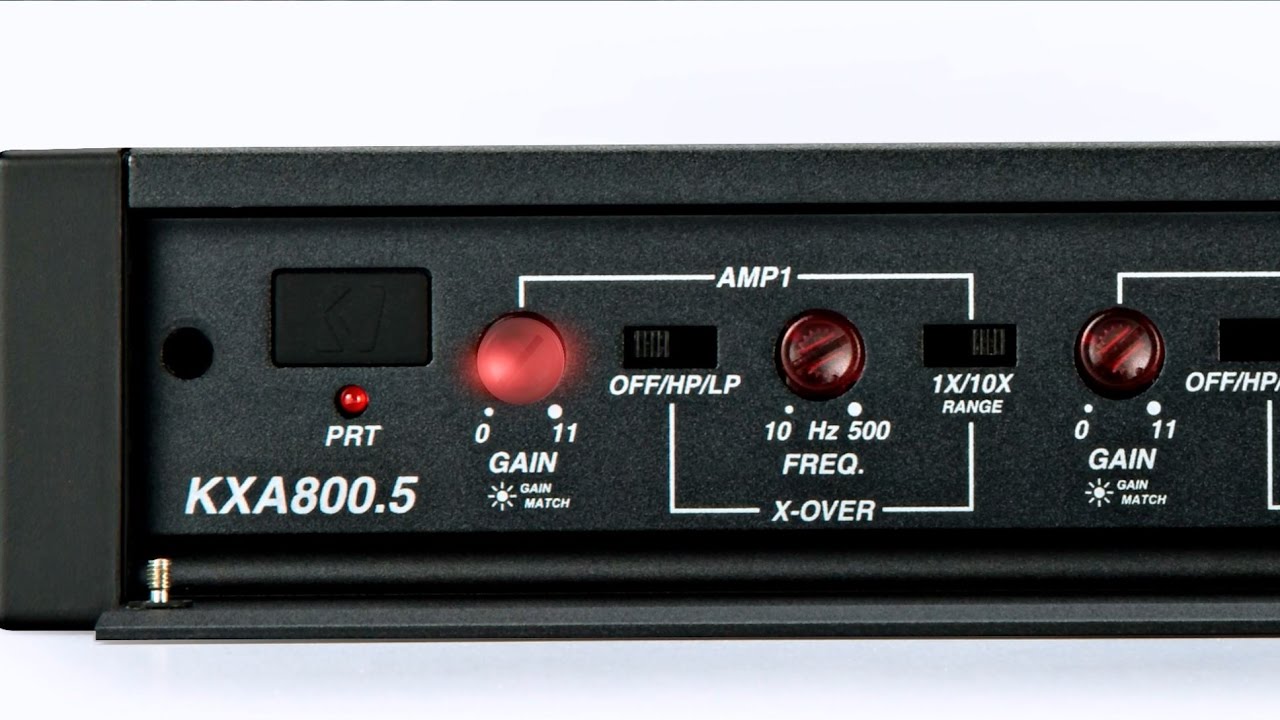Setting the Gains on Your KICKER Amp is Easy!
