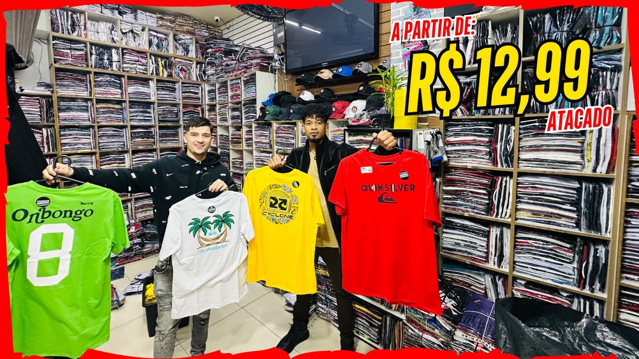 📍🔥 FORNECEDOR DE CAMISETAS E BERMUDAS NO BRÁS SP📍🔥