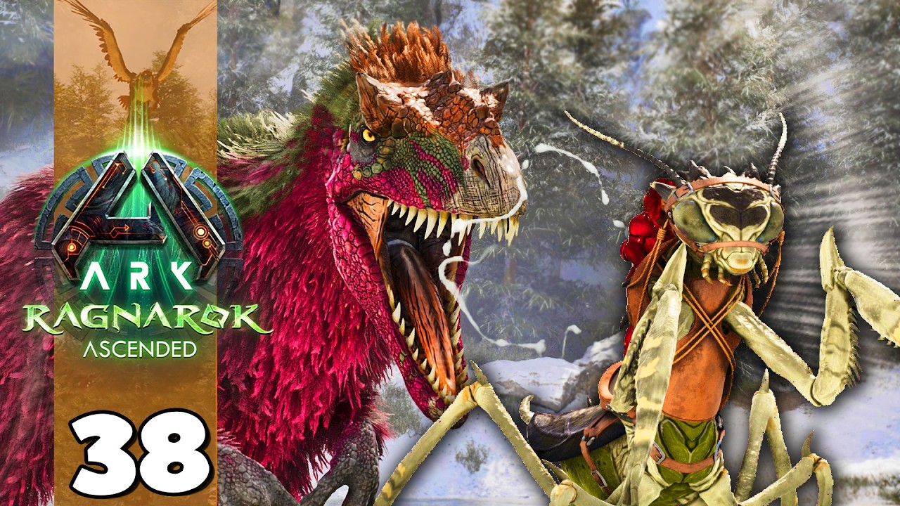 😱 EU DOMEI UM YUTIRANO USANDO O MANTIS!!! ARK: RAGNAROK 38
