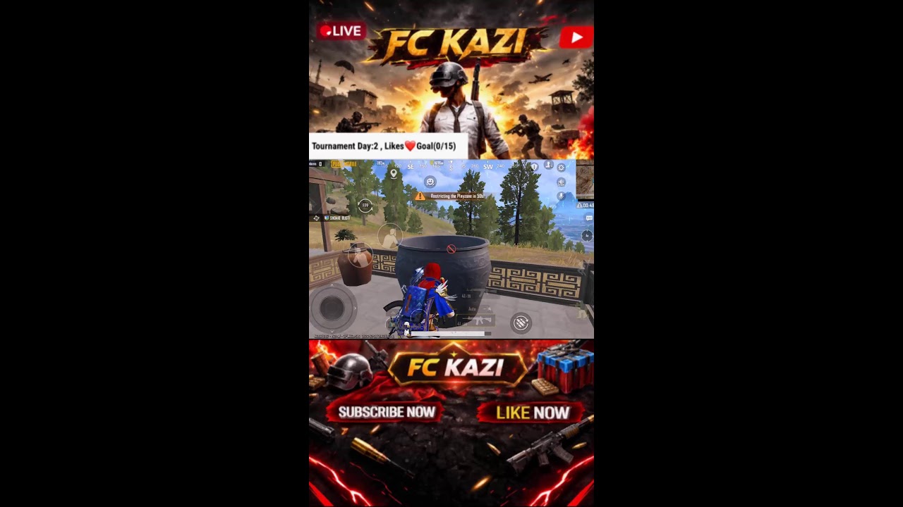 KAZI IS LIVE | SCRIMS TOURNAMENT 
#shorts #PUBG