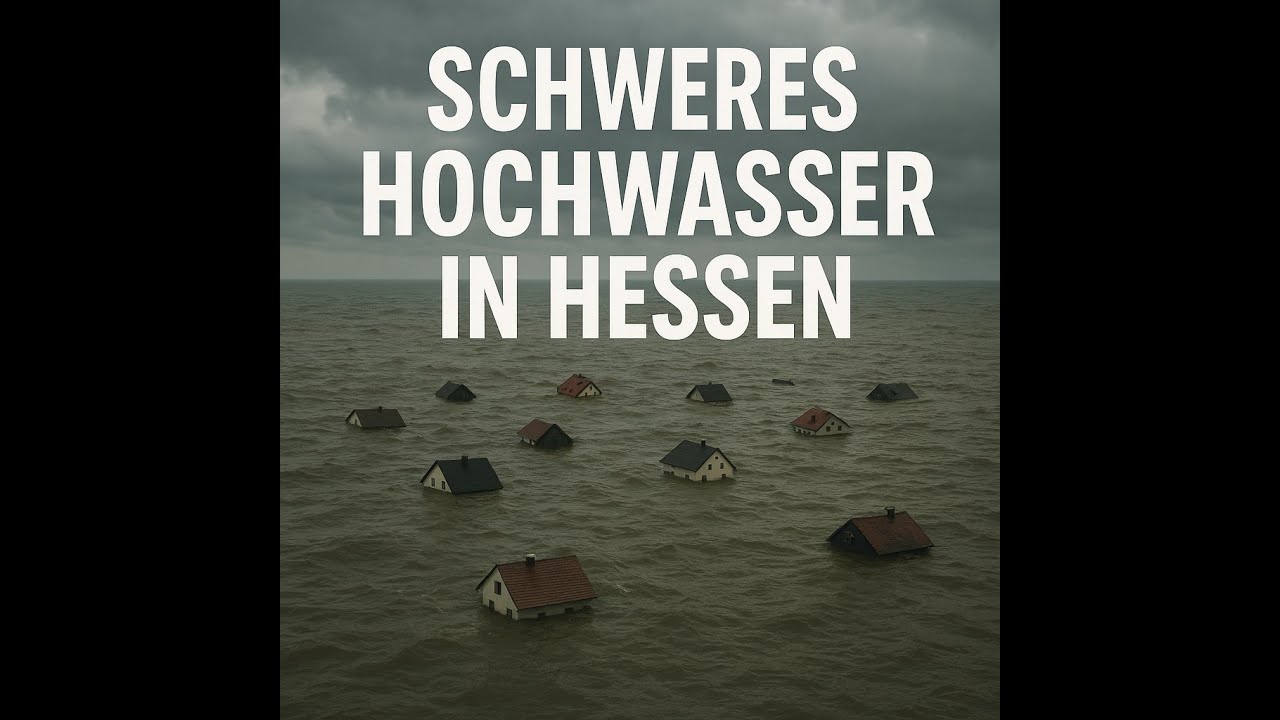 Hochwasser in B&uuml;dingen & D&uuml;delsheim 2021  Schmelzwasserfluten aus dem Vogelsberg