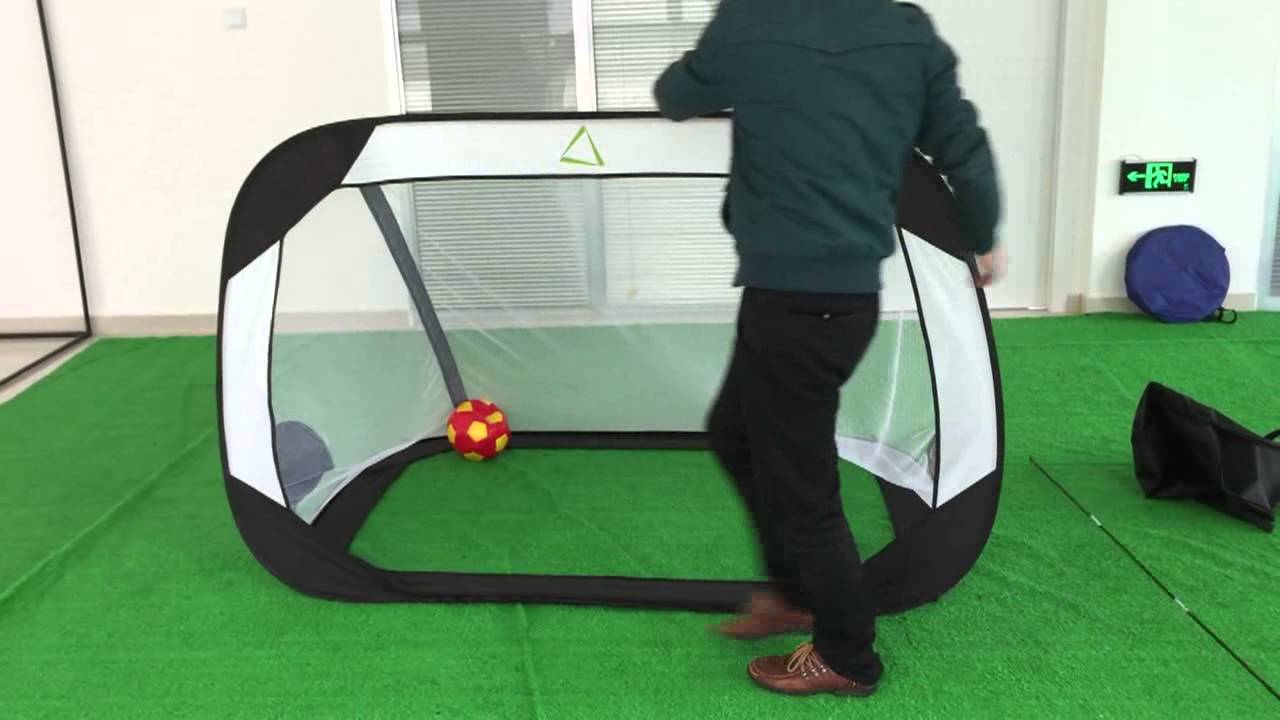 Poray 6x4ft Soccer Goal  Pop Up, Foldable, Practice Goals with Carry Bag