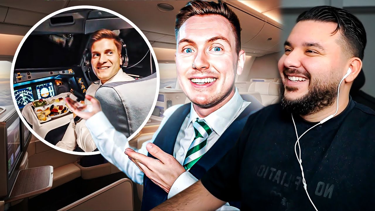 Eine Nacht als Flugbegleiter ✈️ (3.000€ Business Class)