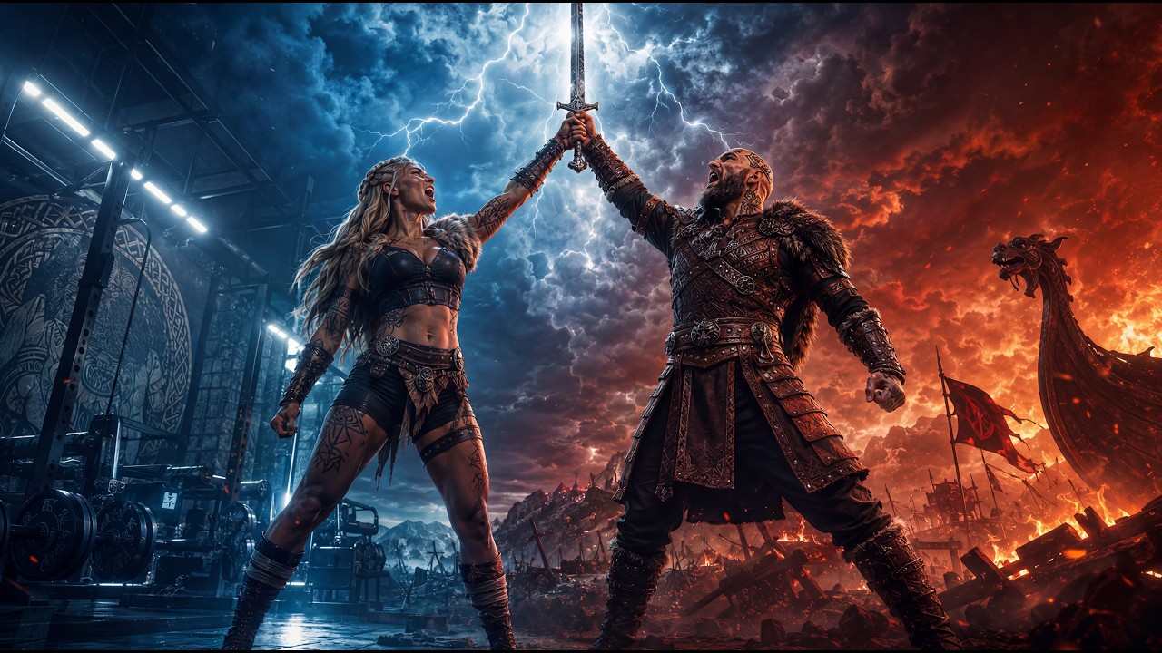 Raven Wolf ft. Laga - BLOOD & HONOR (VIKING OATH) 🔥| Epic Viking Rap | Viking Song 🔥 (Lyric Video)