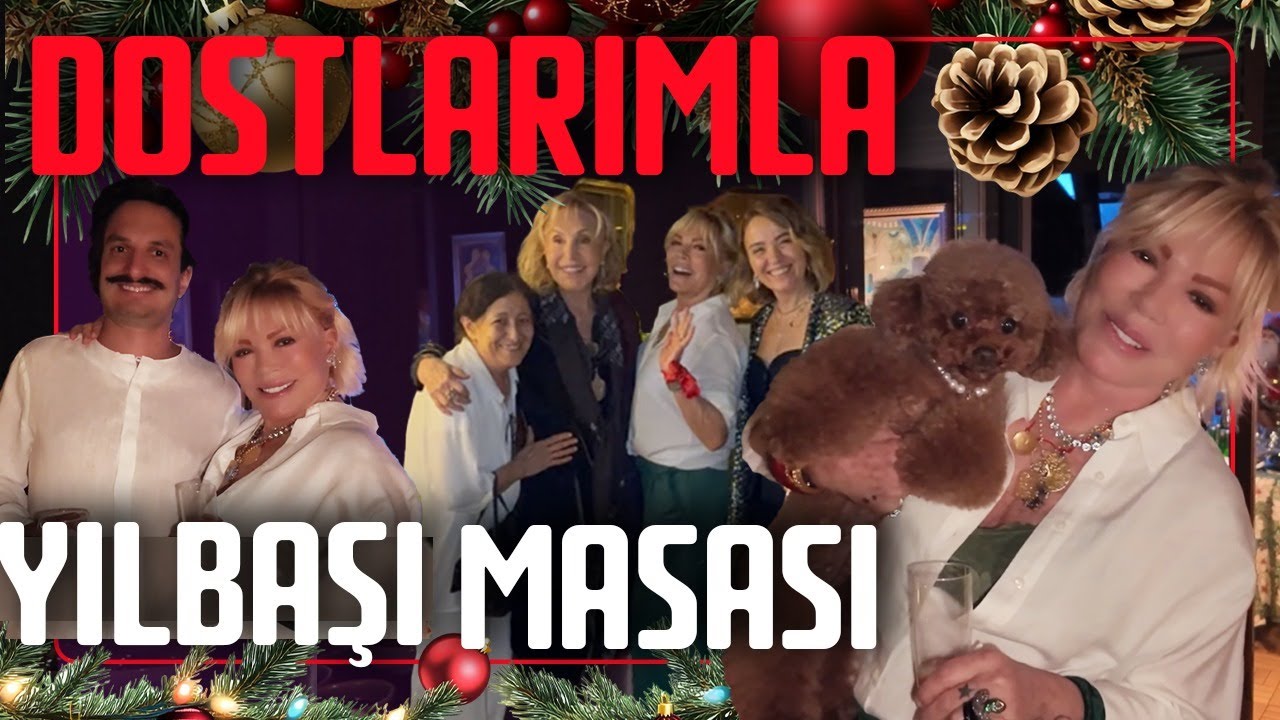 DOSTLARIM VE OĞLUMLA YILBAŞI SOFRAMIZ! 🎄🍽️ - Yeni Yılımız Kutlu Olsun! 💫| Semiramis Pekkan