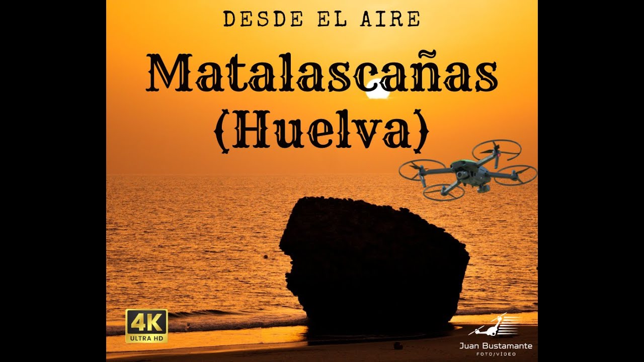 Matalascañas (Huelva) desde el aire en 4K