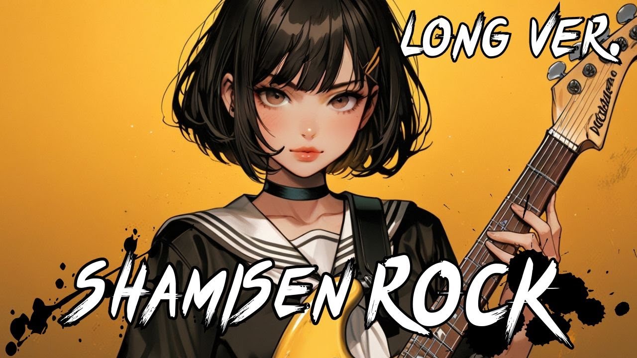 【Japanese BGM 3-Hour Ver.】Shamisen Rock - Souten Symphony | Perfect for Work, Study, and Gaming