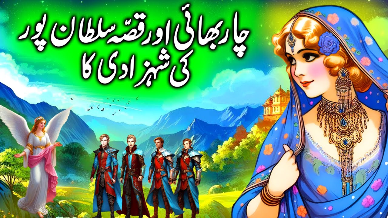 Char Bhai aur Sultan Pur Ki Shehzadi || Four brothers and the princess of Sultanpur