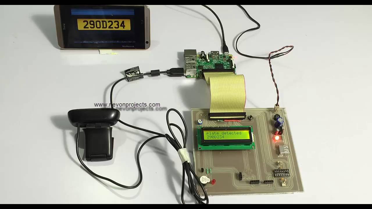 Vehicle Number Plate Recognition using Raspberry Pi