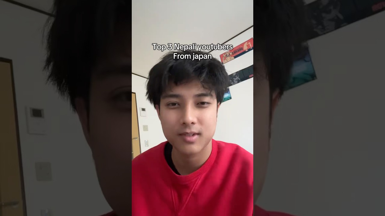 Top 3 Nepali YouTubers in Japan  #shorts #top3 #nepaliyoutuber #japan