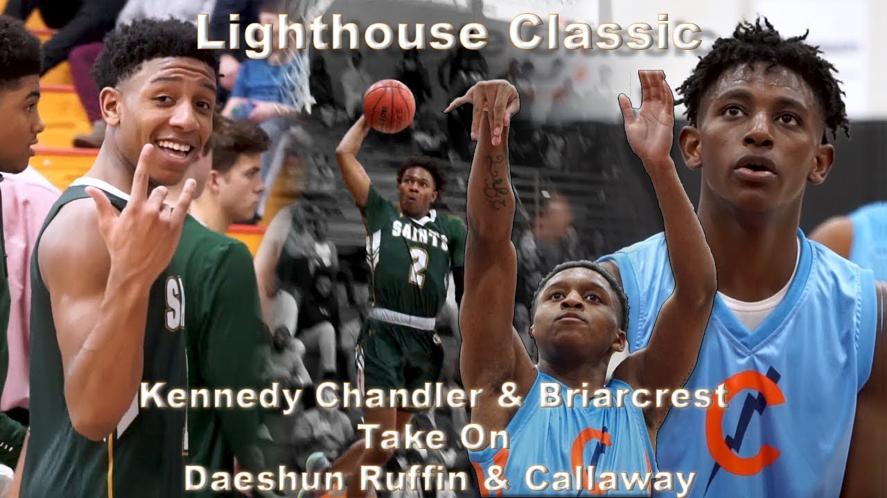 Kennedy Chandler vs Daeshun Ruffin | TOP 5 JUNIOR GUARDS DUEL At The Lighthouse Classic