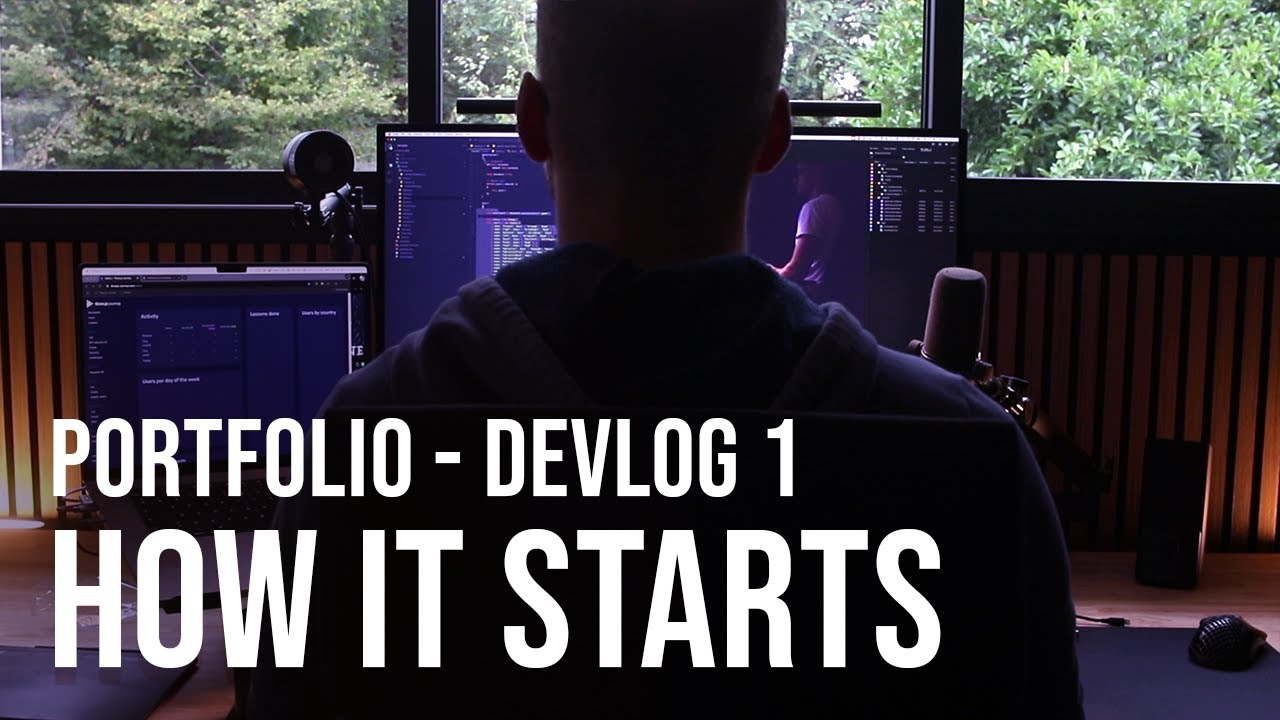 How it starts - New portfolio - Devlog 1