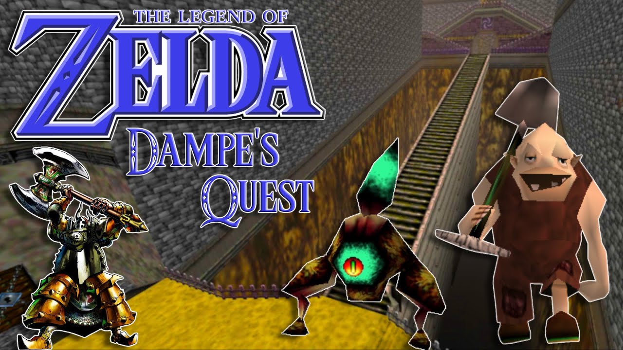 Zelda 64: Dampe's Quest; Новая Ocarina of Time в стиле хоррора.