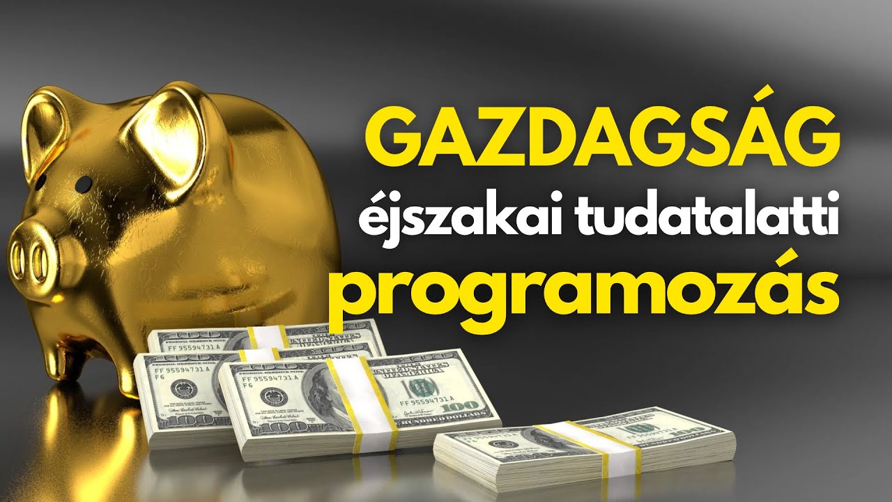 Éjszakai tudatalatti programozás a gazdagság bevonzására | Alvás meditáció | Fekete háttér