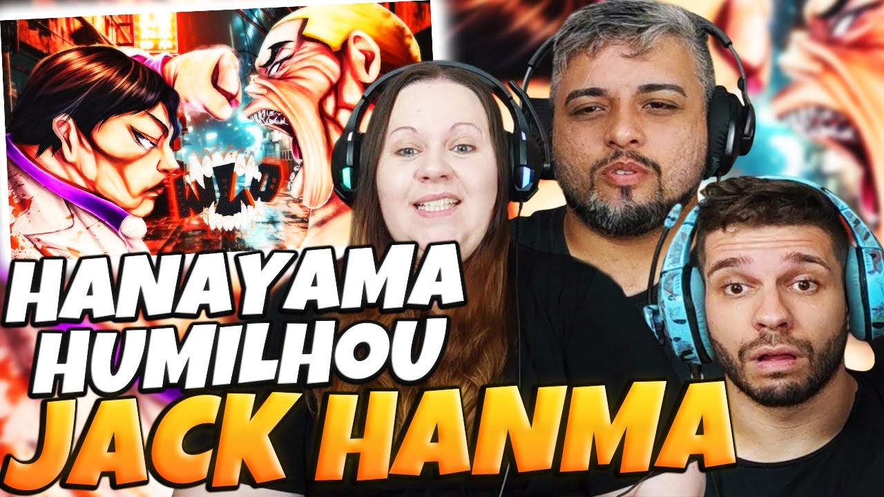 Hanayama VS Jack Hanma (Baki Rahen)| WLO - Aperto ou Mordida | Family Reacts