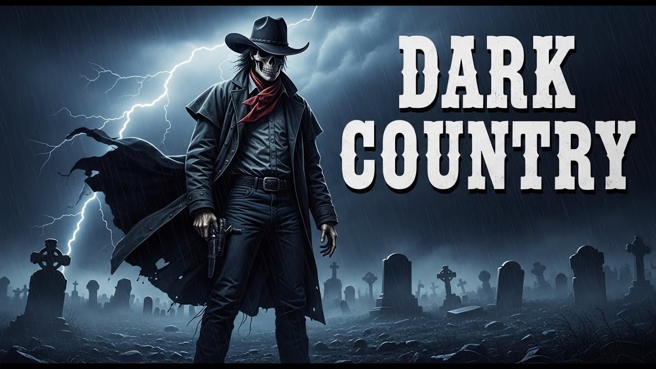 The Phantom Outlaw’s Final Ride – Dark Western Country Music Echoing Through Endless Night 