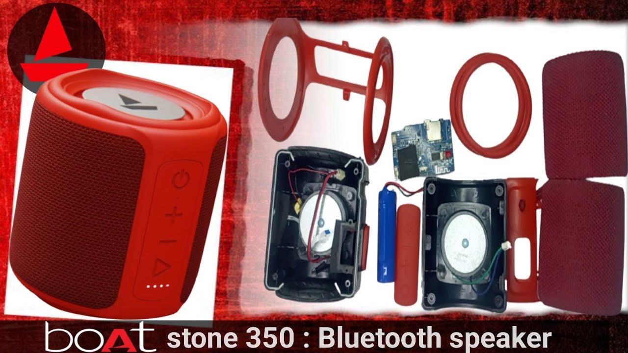 boAt Stone 350 : TEARDOWN / DISASSEMBLY : What is Inside| Bluetooth Speaker Under Rs1500 #dol #boat