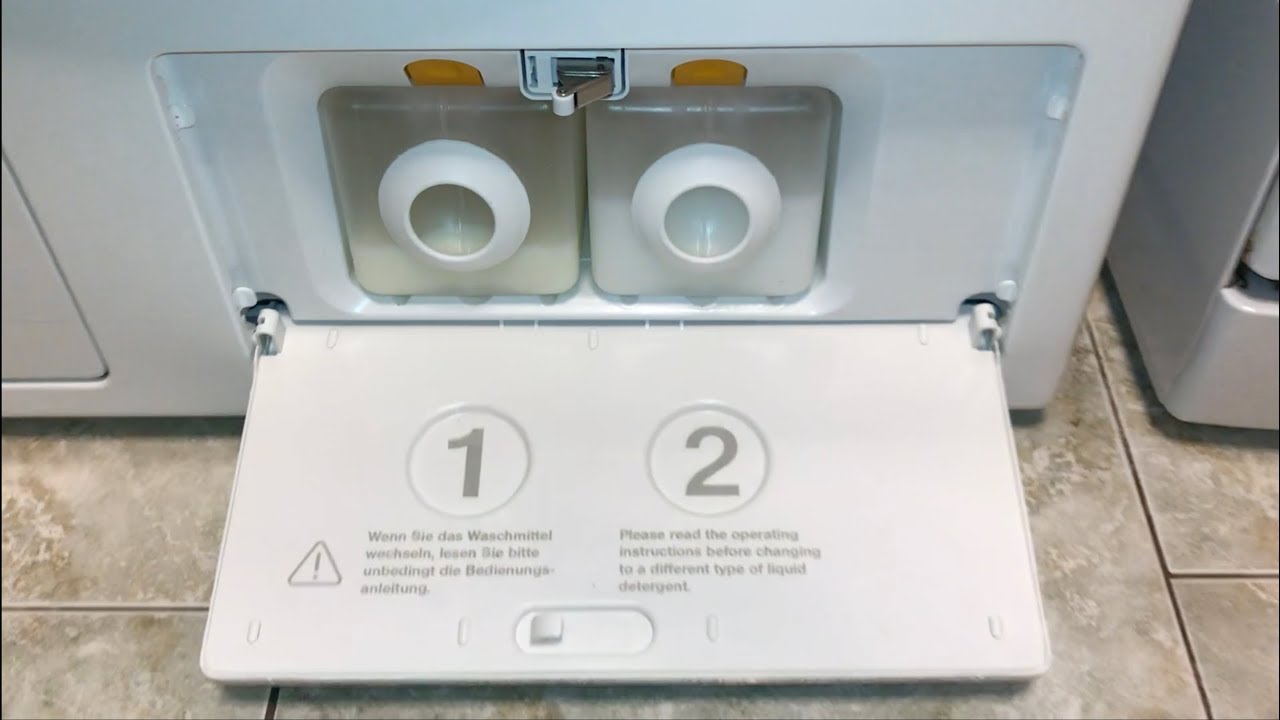 Miele TwinDos: Using Your Own Detergent/Softener