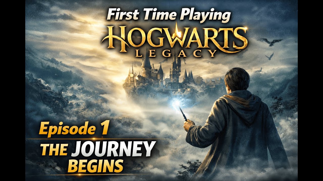 First Time Playing Hogwarts Legacy 🧙‍♂️ | Episode 1 – The Journey Begins