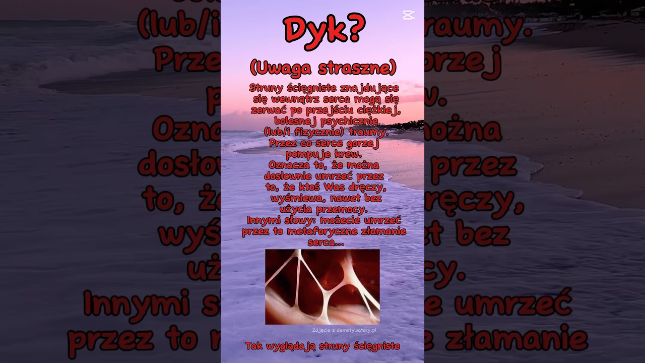 Dyk? (Straszne) ib: z googla #dyk #straszne #serce #wybijsię #metafora