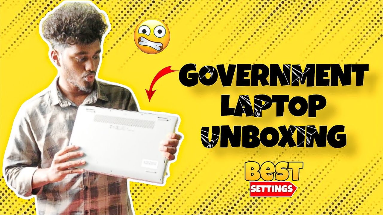Government Laptop Unboxing Vlog| En Life Moment ❤@VijayGraceVlogs 