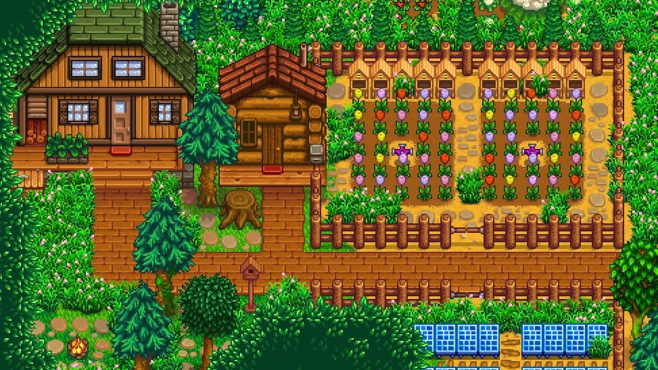 Stardew Valley Forest Farm Tour, Year 20 🌱 100% Perfection