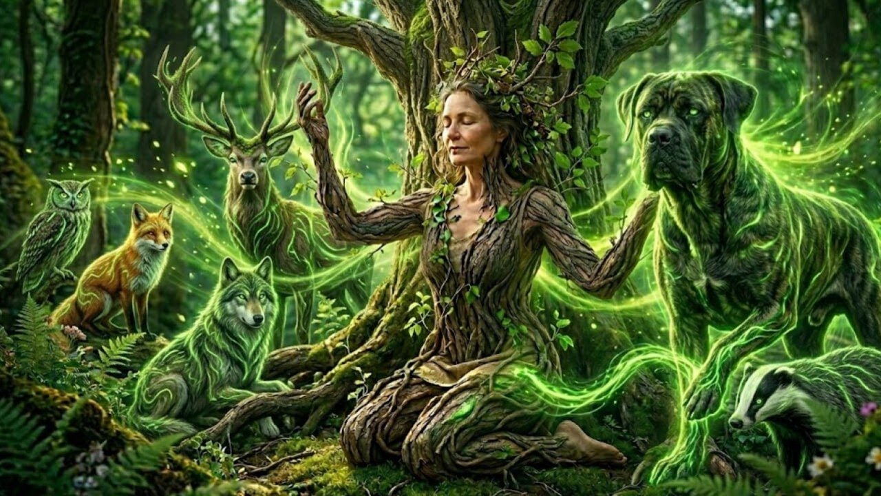Connect to the earth 🎵 Ambient Music | Power | Relax | Tree Transformation |HypnoPup