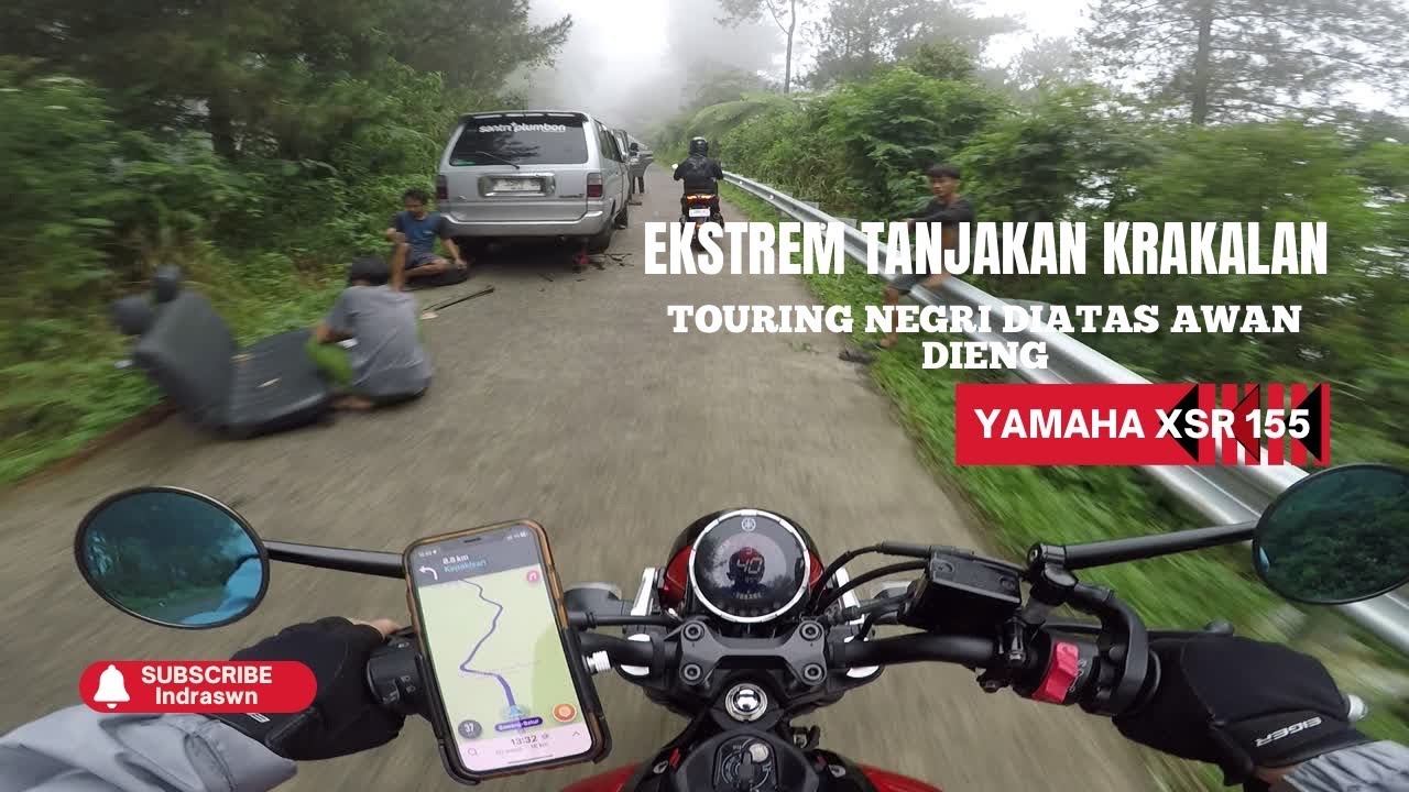 TANJAKAN GAK ABIS-ABIS ‼️🔥 TOURING XSR 155 TO DIENG VIA TANJAKAN KRAKALAN FT NMAX NEW EPS.1