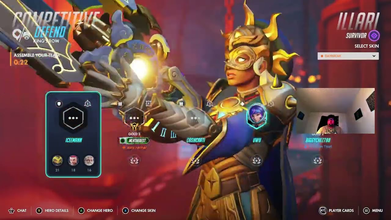 Overwatch! PUSHING TO DIAMOND!⚡ Ranked! LETS GO!