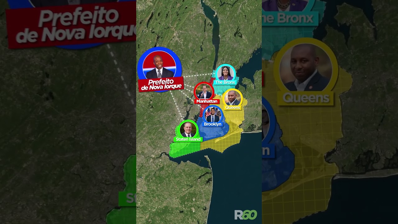 🌍 Por que Nova York &eacute; dividida em 5 partes t&atilde;o diferentes? 🗽🔥