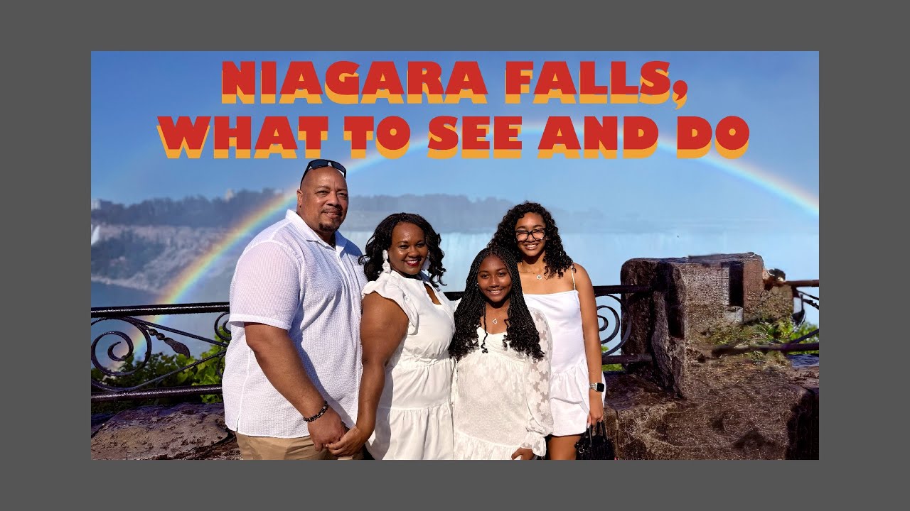 We Took AMTRAK from NYC to Niagara Falls Canada! 🇨🇦 Family Travel Vlog