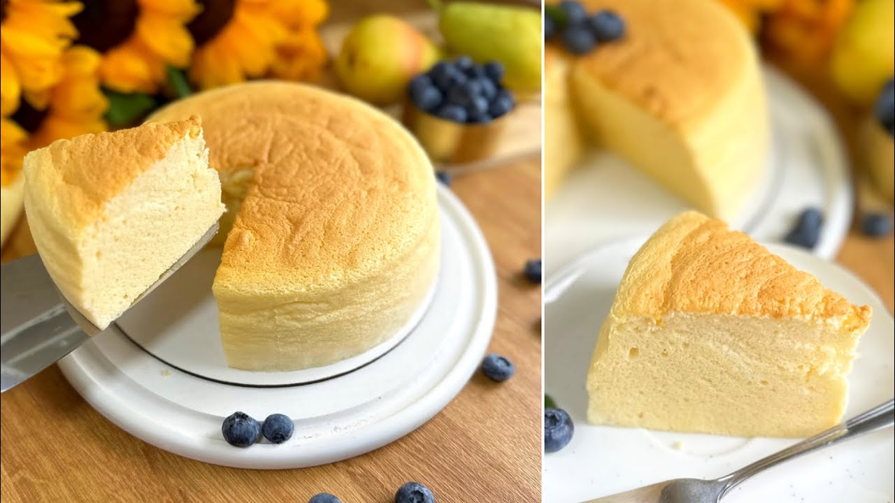 JAPÁN SAJTTORTA🧀☁️ cukormentesen, gluténmentesen is!!💣 BebePiskóta