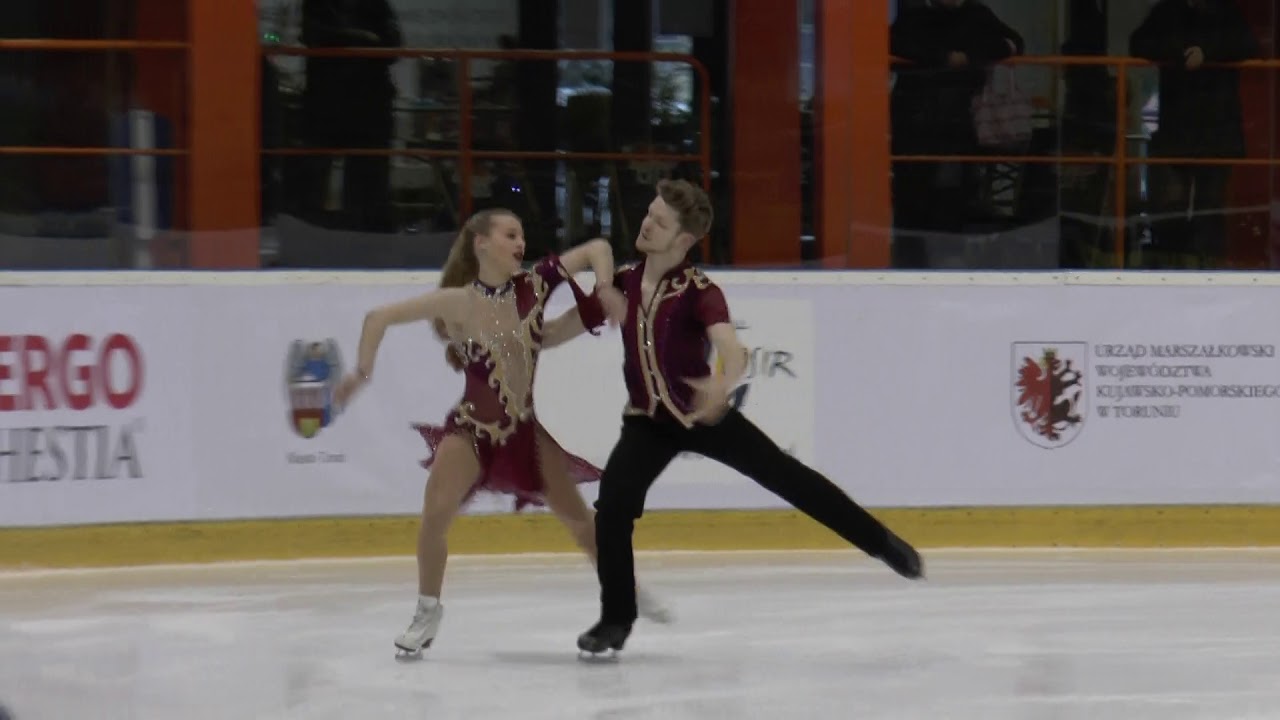 18 Lila SECLET MONCHOT : Renan MANCEAUX   FRA   Junior Ice Dance FD   Mentor Torun Cup 2019