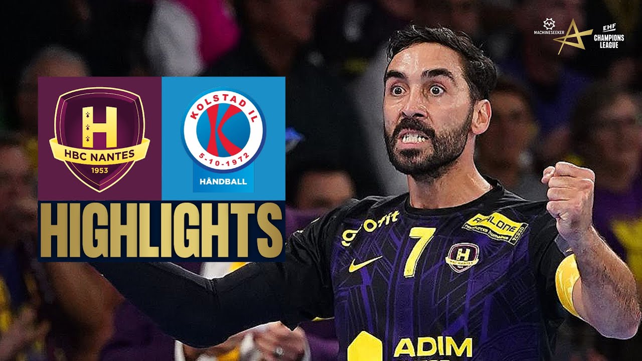 HBC Nantes 🆚 Kolstad H&aring;ndball | HIGHLIGHTS | Machineseeker EHF Champions League 2025/26