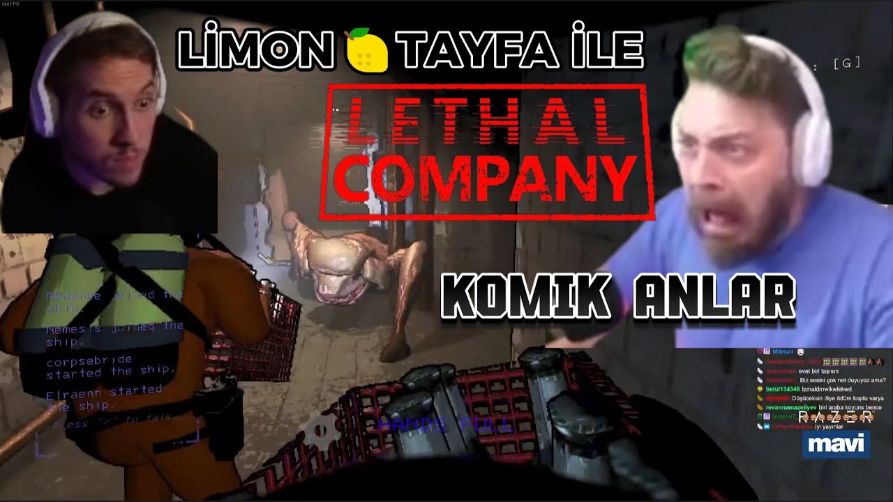 LETHAL COMPANY KOMİK ANLAR - LİMON TAYFA İLE LETHAL COMPANY