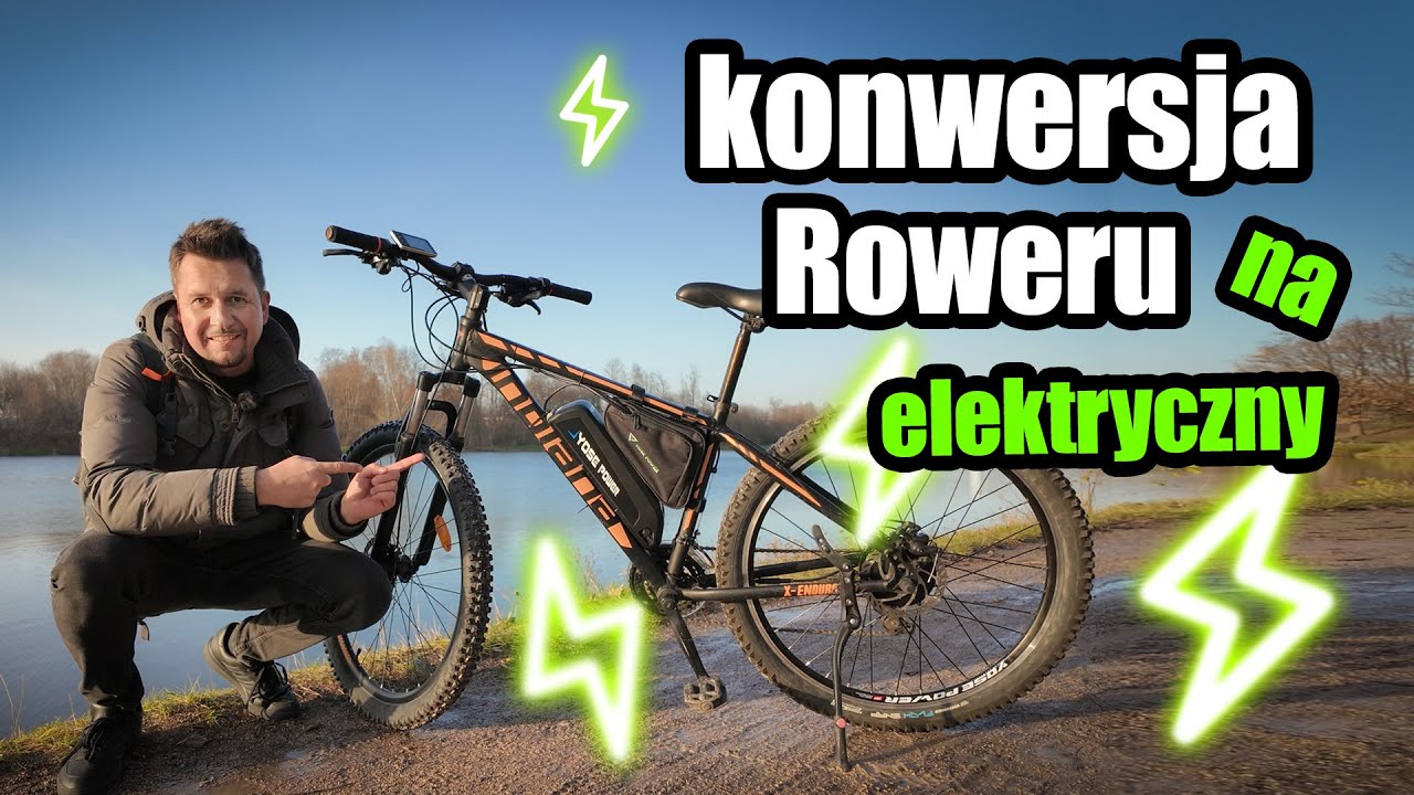 Przeróbka roweru na elektryczny - zestaw Yose Power 250W