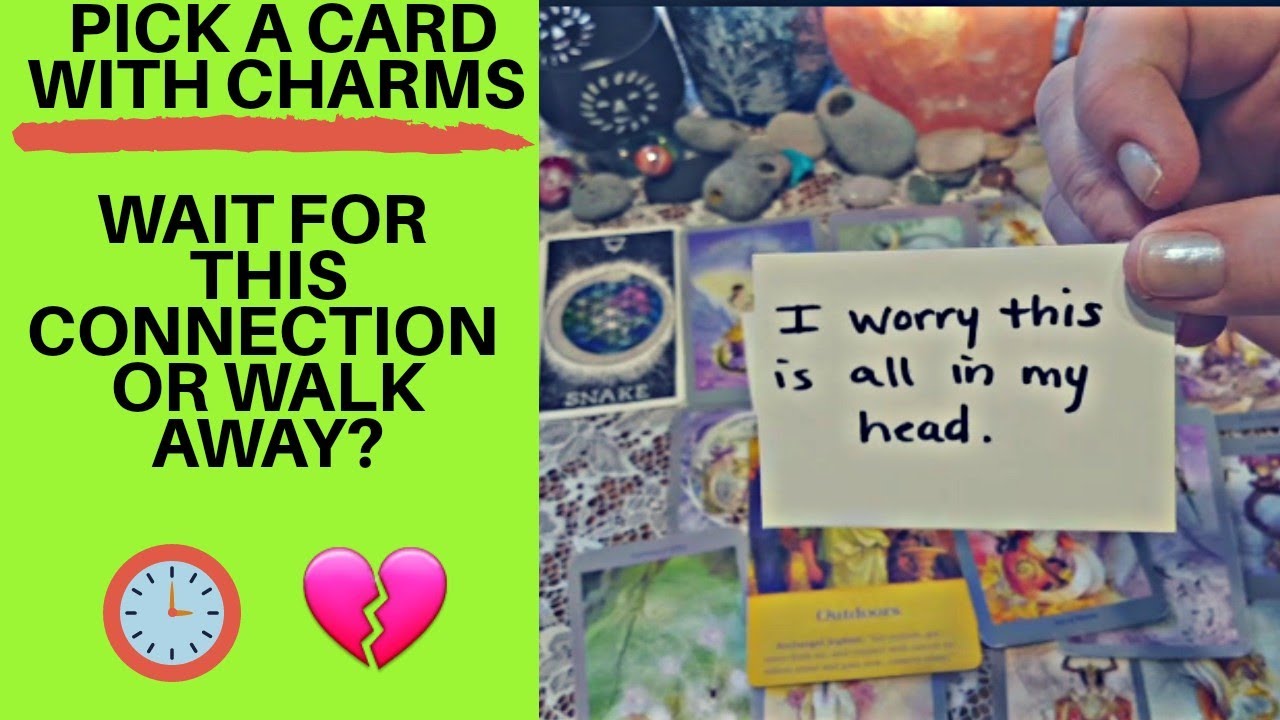 💖WAIT FOR THIS CONNECTION OR WALK AWAY?🚶‍♀️👣|🔮CHARM PICK A CARD🔮