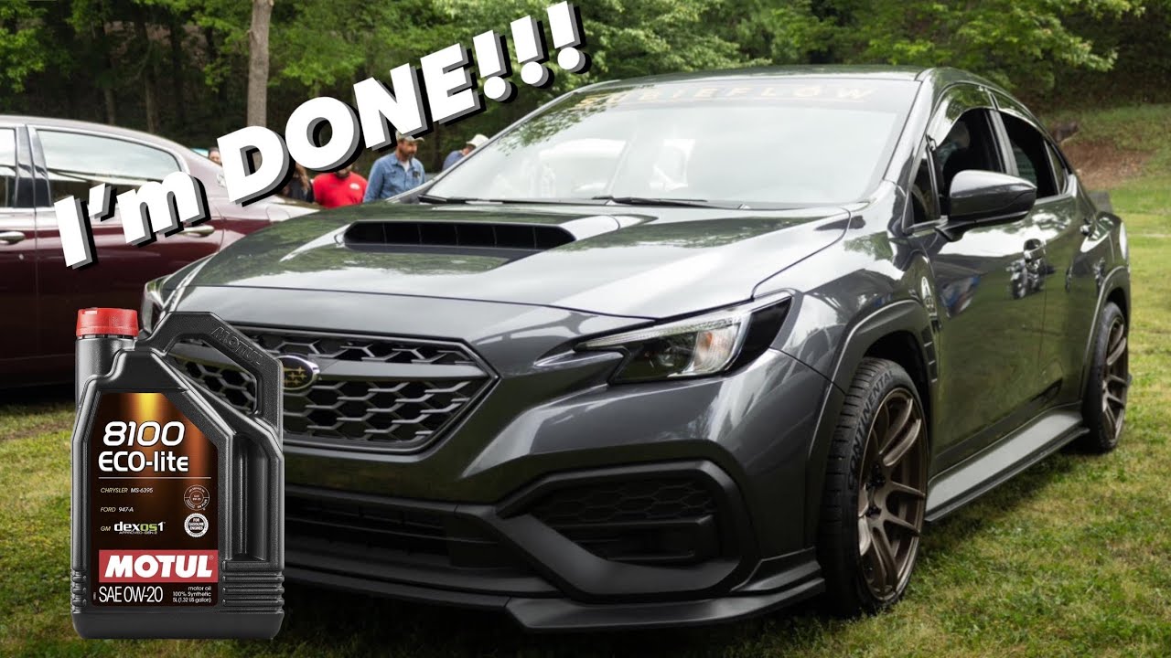 Больше нет масла 0w-20 (Subaru WRX 2022 года)