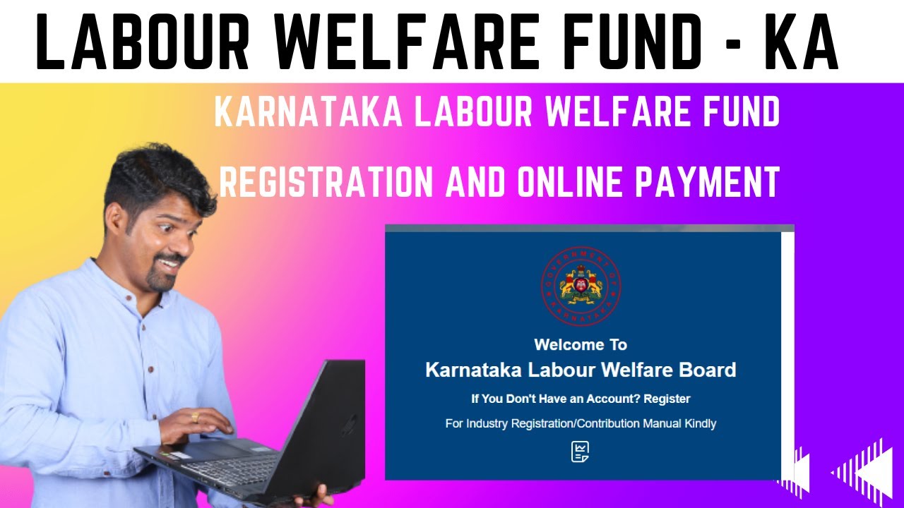 How to pay Labour welfare fund Karnataka| LWF 2025| English 