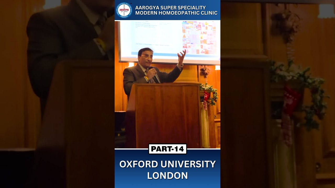 Patients Living a normal life – Speech at Oxford University London – Dr Arpit Chopra Jain –Part 14