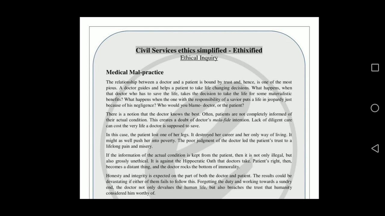 Current Affairs Ethics Analysis Video 1 | Ethixified IAS | UPSC Civil Services