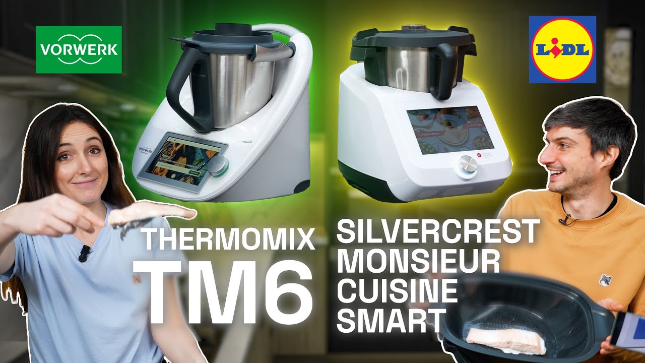 Thermomix TM6 vs Monsieur Cuisine Smart de Lidl : le match des recettes