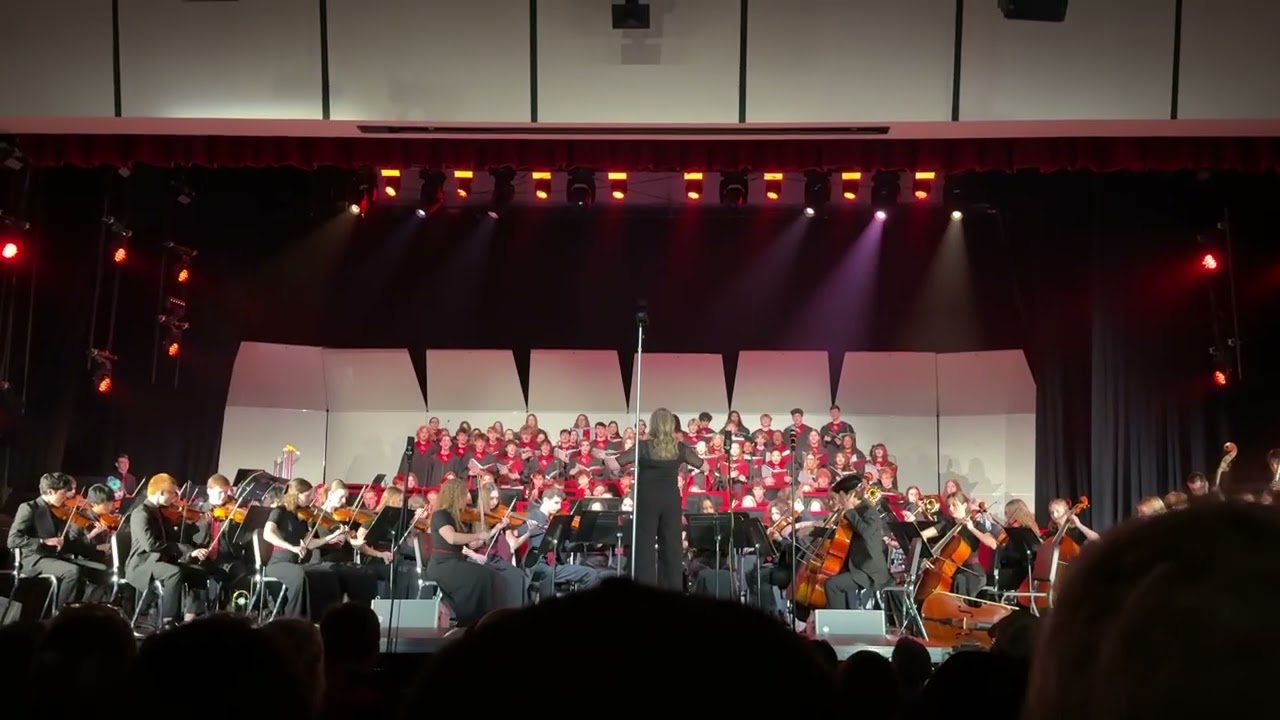 Sam’s Senior Crimson Showcase concert - Feb 10 2026 - Dies Irae from Requiem in D Minor K 626