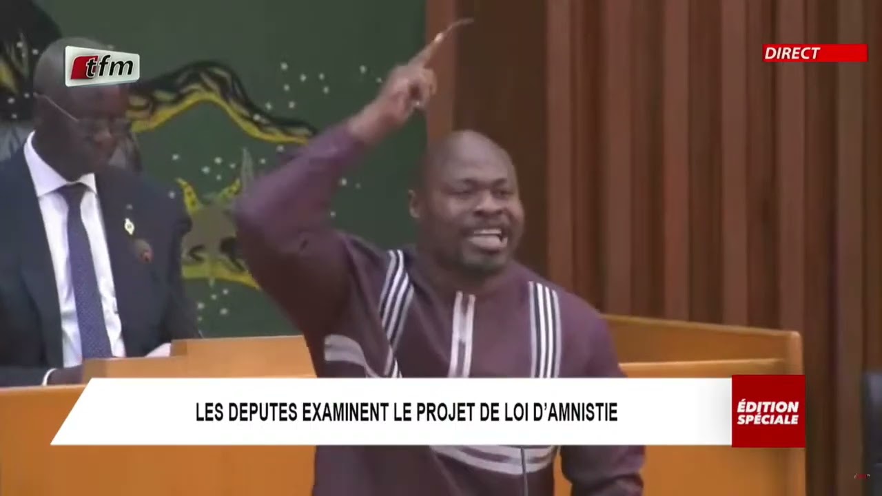 Coup de gueule de Guy Marius Sagna à l'assemblée nationale