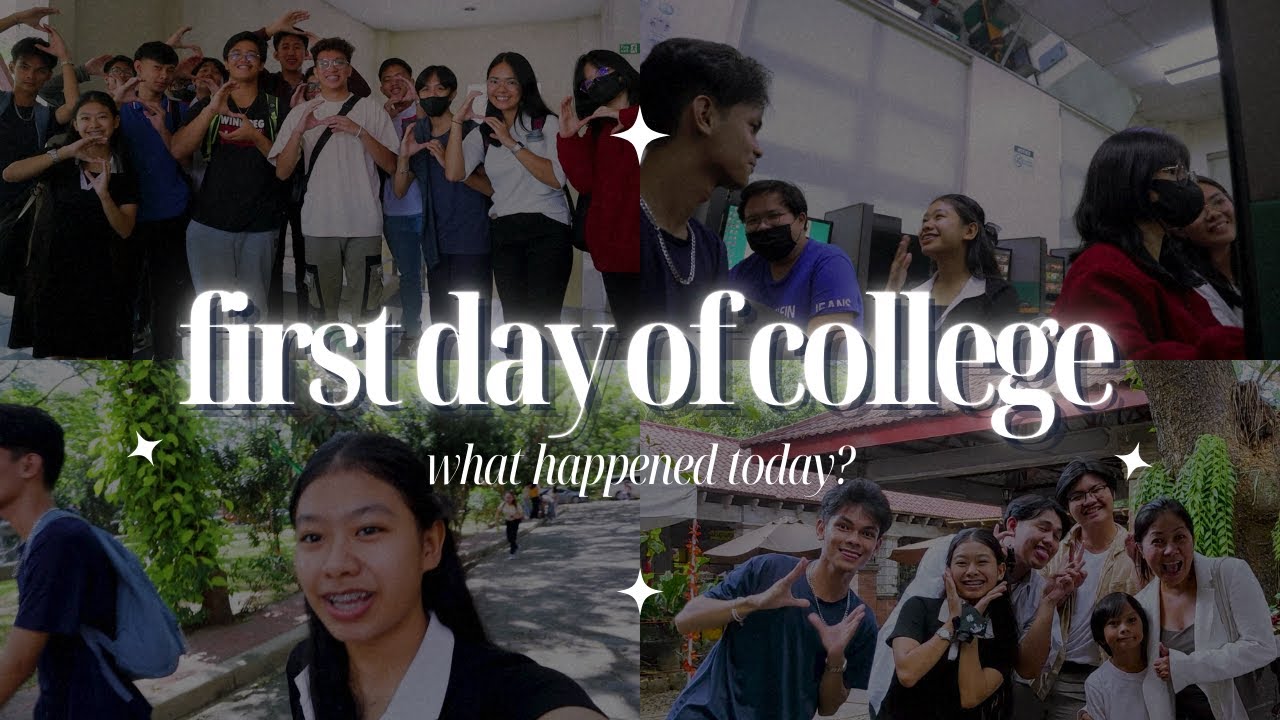 FIRST DAY OF CLASSES AS CS STUDENT @ DLSU-D 🏫 | GEMix YT